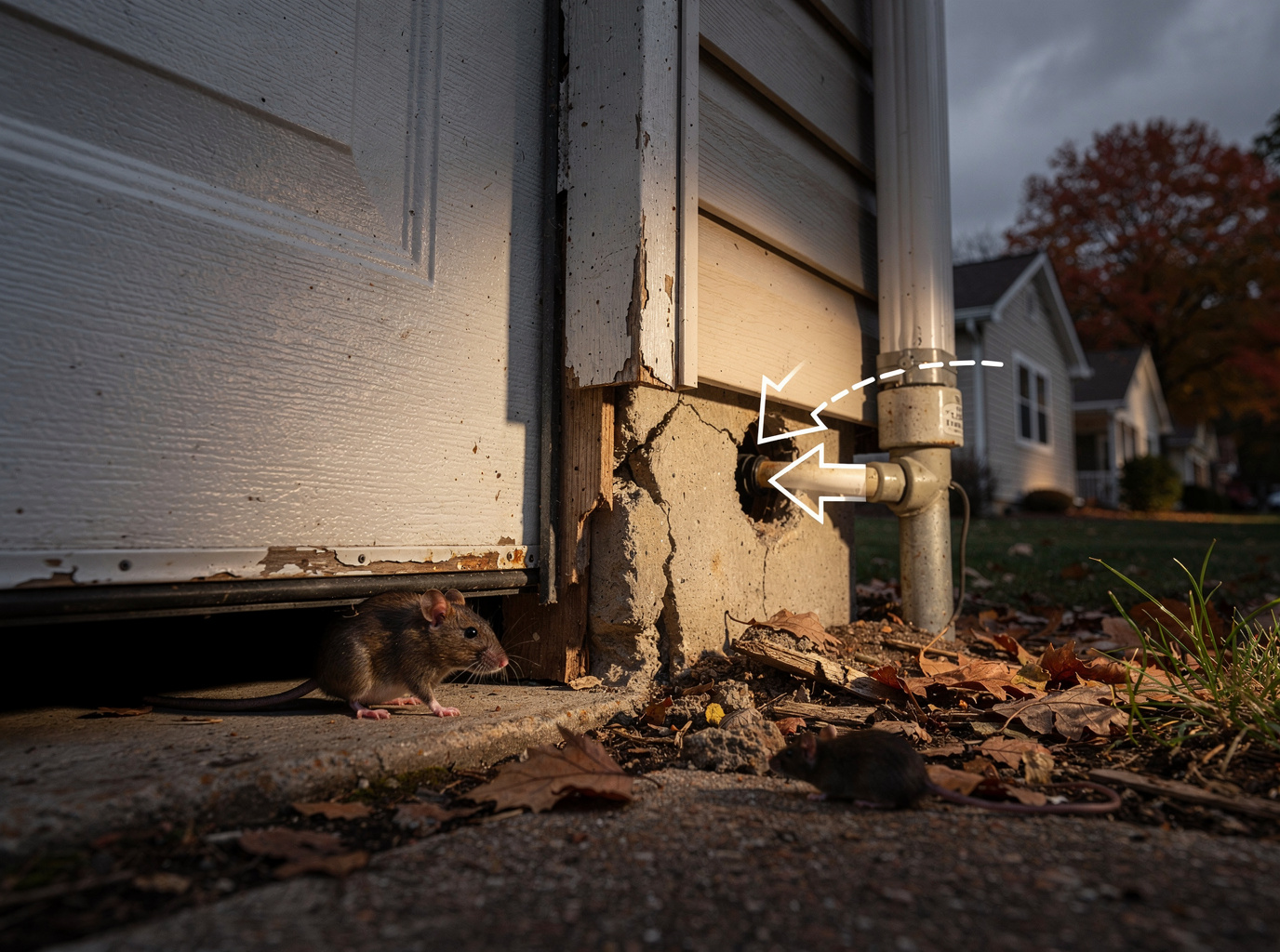 How Rodents Get Into Homes